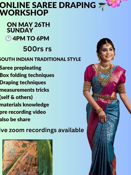 A flyer for a Sunday evening workshop, offering a convenient time for many students.