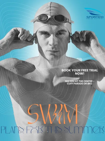 Make swimming your plan for this summer. Book your free trial now at our Cuffe Parade or BKC centers.