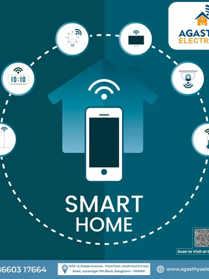 Control your entire home from the palm of your hand. Our smart home systems are designed for ultimate convenience, allowing you to manage lighting, security cameras, temperature, and more directly from your smartphone, whether you are at home or away.