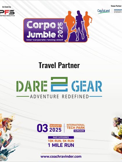 Logistics are handled seamlessly. Partnering with Dare2Gear for travel ensures smooth coordination for all participants, making the journey to the Corpo Jumble event as effortless as possible.