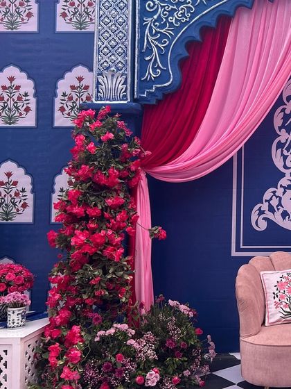 Colorful Beginnings: Haldi & Mehendi photo 38