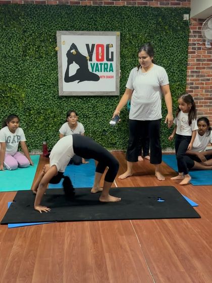 Shashi Prabha Dwivedi - Inclusive Kids Yoga Classes (In-Studio) Our Teaching Method: Safe Practice with Props & Guidance photo 12