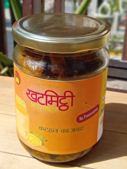 My Kathal ka Achaar, or jackfruit pickle, is a seasonal specialty. The tender jackfruit pieces absorb the masalas beautifully, creating a flavour you won't easily forget.