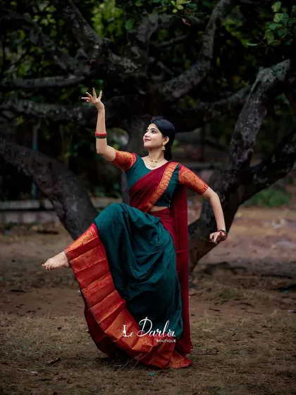 Dance is not just for the stage. Here, in a quiet moment surrounded by nature, I find the same grace and connection. This is from a special photoshoot that felt like capturing a piece of my soul.