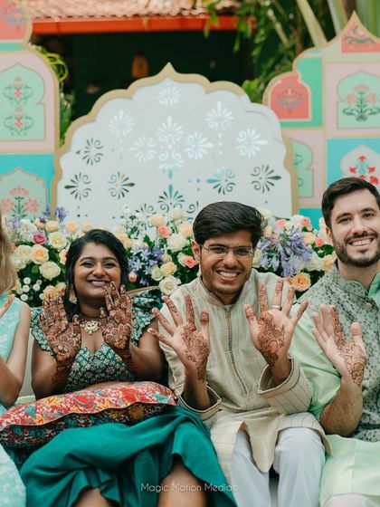 The Tales of Tradition - Wedding Planning & Design Dazzling Mehendi & Sangeet Nights photo 48