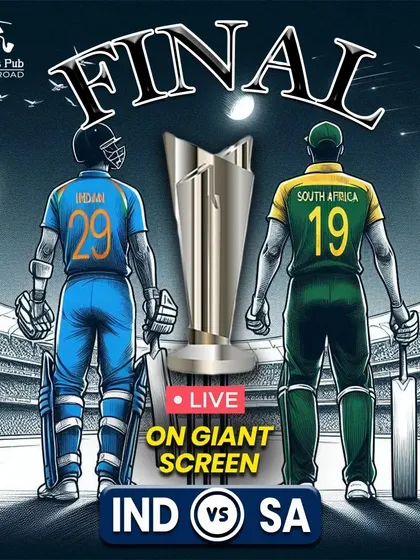 I go all out for the big tournaments like the T20 World Cup Final. This is where Bangalore comes to watch Team India, with every seat focused on the giant screen and the energy of the crowd making every moment feel epic.