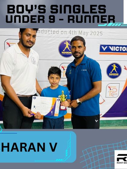 Manoj Kumar - Badminton Coaching for Kids & Youth Our Tournament Champions photo 58