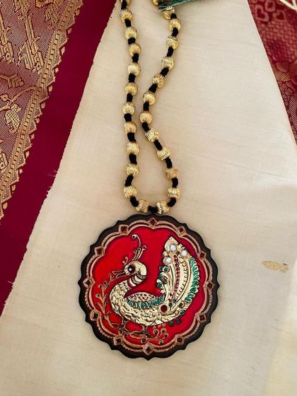 Greengold - Handcrafted Indian Jewellery Tanjore Art: Wearable Royalty photo 20