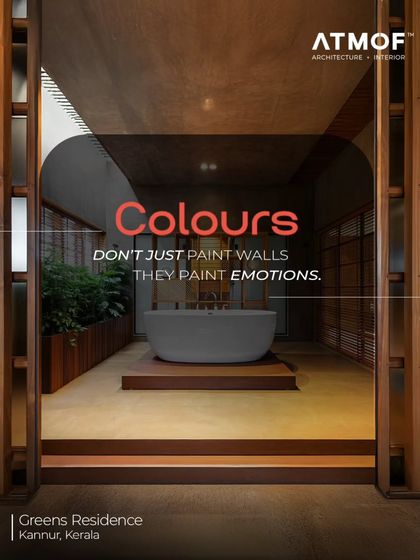 Colors don't just paint walls, they paint emotions. In this spa from the Greens Residence, the earthy tones and natural materials are curated to evoke a sense of calm and deep relaxation.