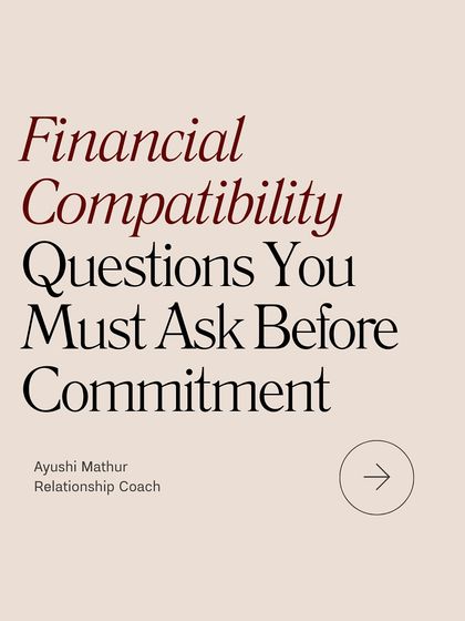 Money is one of the top reasons couples break up. This series of questions is designed to help you avoid financial heartbreak by having these crucial conversations early on.