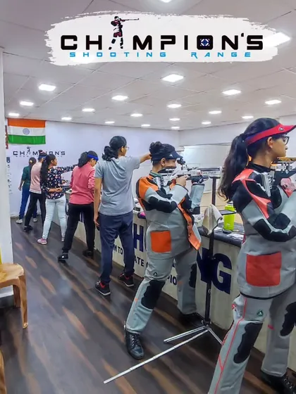 A full house at the range. Shooters of all levels, from beginners to those in full competitive gear, practicing side by side. This is the community we've built.