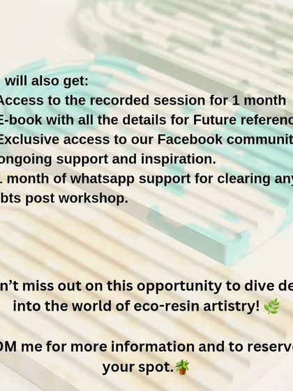 Hues of Memories - Eco-Resin Art Workshops Community & Past Events photo 9