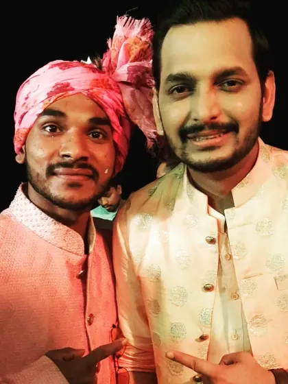 A throwback picture from a project with Paritosh Tripathi sir for the movie 'Hari Om Hari'. It's always an honor to work with such talented actors.