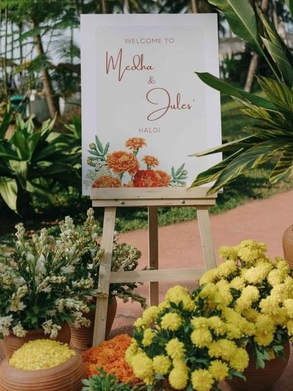 Decor by Aditya - Event Design & Decoration Vibrant Haldi & Mehendi Ceremonies photo 35