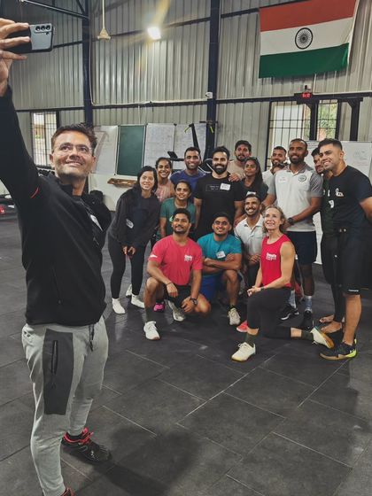 A group selfie after a successful CrossFit seminar weekend. It's always a pleasure to host these events and connect with passionate coaches.