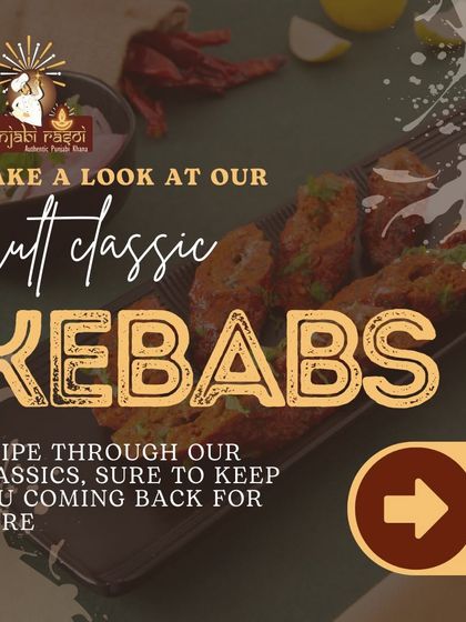 Our cult classic kebabs are sure to keep you coming back for more. This series showcases some of our most popular options, like the Mutton Seekh and Paneer Afghani.