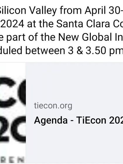 Details of my participation in the "New Global India" panel at TiEcon 2024 in Silicon Valley. I spoke on India's transformative journey and its implications for the new multipolar world order.