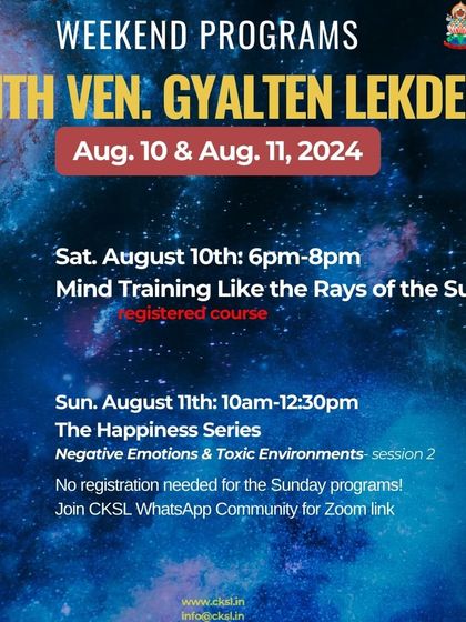 Choe Khor Sum Ling - Buddhist Philosophy Courses Applying Dharma to Daily Life photo 3