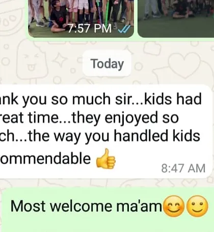 This is why we do what we do! Getting messages like this from happy parents is our biggest reward. We handle all the action so you can relax and actually enjoy your child's special day, stress-free.