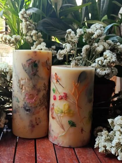 Artistic Statements: Pillar & Shell Candles photo 42