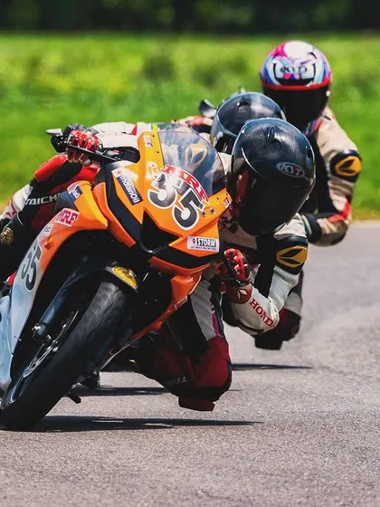 It’s all about close, competitive action at our motorcycle racing school. We train riders to develop real racecraft, teaching them how to navigate the track safely and strategically alongside other racers.