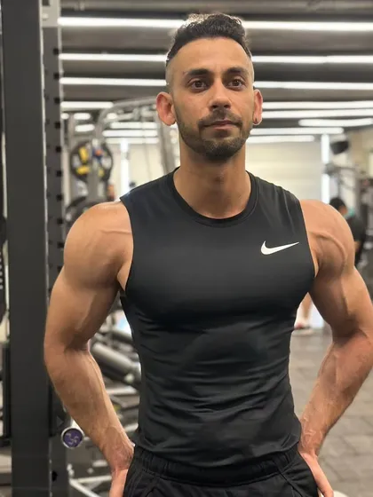 Finding strength in every step of the journey. This is a look at the muscle definition that comes from dedicated training and a clean diet.