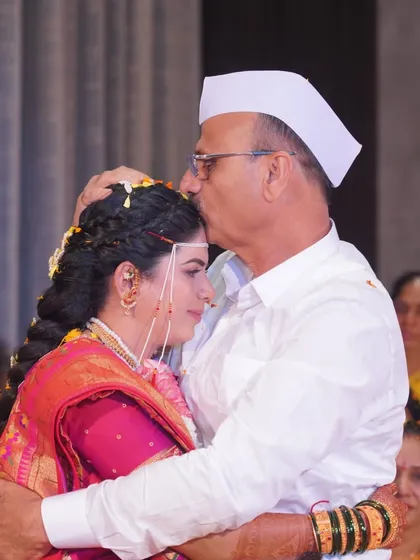 A father's blessing for his daughter on her wedding day. We discreetly capture these powerful, unscripted moments of love and transition.