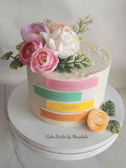 Cake Studio by Menakshi - Special Occasion Cakes Elegant Floral & Buttercream Cakes photo 13