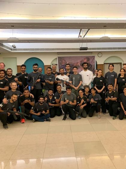 Participants of the Active Shooter & Anti-Terrorism workshop led by Expert Ilya Dunsky. This specialized course provides critical skills for surviving and neutralizing high-threat situations.