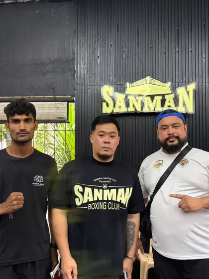 Another picture from our training camp at Sanman Boxing. These trips are invaluable for professional growth.
