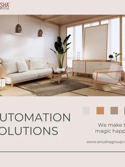 My automation solutions make the magic happen. I can turn any living space, like this minimalist, Japanese-inspired room, into an intelligent environment that responds to your needs for comfort and control.
