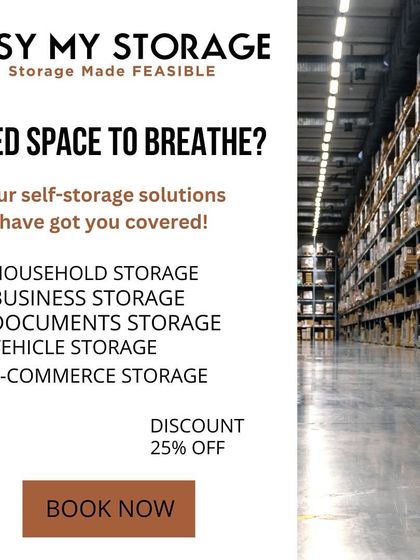 Need space to breathe? Our self-storage solutions have you covered. We offer household, business, document, vehicle, and e-commerce storage to help you declutter your life and workspace.