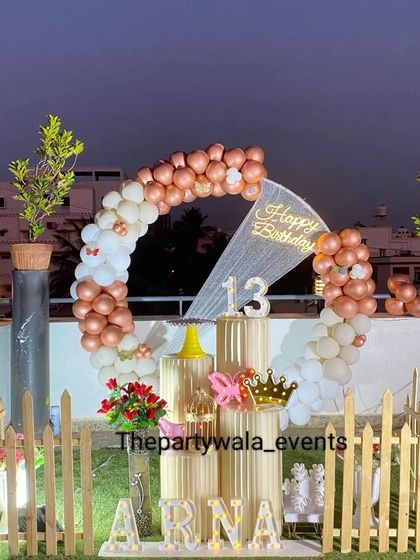 Thepartywala - Full-Service Party Planning Elegant Ring Backdrops photo 9