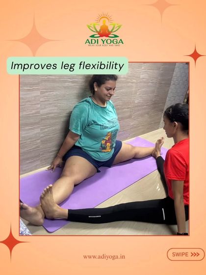 Working one-on-one allows me to help clients safely explore poses that improve leg flexibility. With careful support, we can gradually increase range of motion without strain.