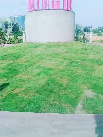 Rakshith Landscaping - Landscape Design & Installation Lush Lawns: Natural & Artificial photo 43