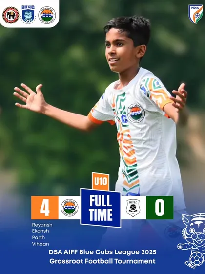 Another 4-0 domination from our U10s, with Reyansh, Ekansh, Parth, and Vihaan all scoring in a great team performance.