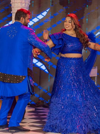 Glamorous Sangeet & Reception Nights photo 29