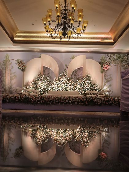 Elegant Reception & Sangeet Stages photo 34