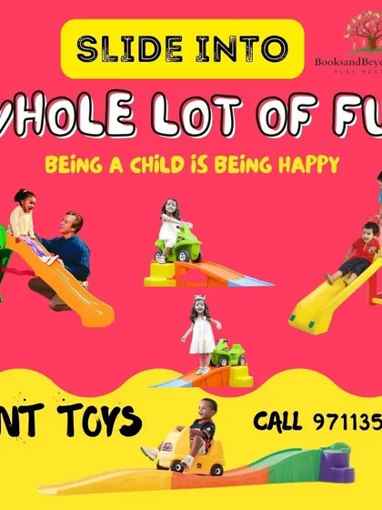 My collection of slides and roller coasters offers thrilling fun for kids of all ages. Renting these items means you can provide big-ticket excitement without the long-term commitment.