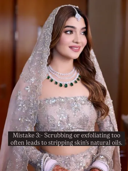 Mistake #3: Over-exfoliating. Scrubbing too often strips your skin's natural oils, leading to dryness and a flaky makeup base.
