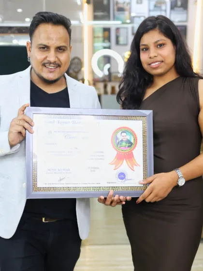 Sunil Kumar - Professional Hairstyling Courses & Training Our Proud Graduates: Student Success photo 14