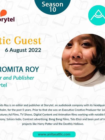 Suromita Roy, an editor and publisher at the audiobook company Storytel, offered a fascinating look into the booming world of audio storytelling and production.