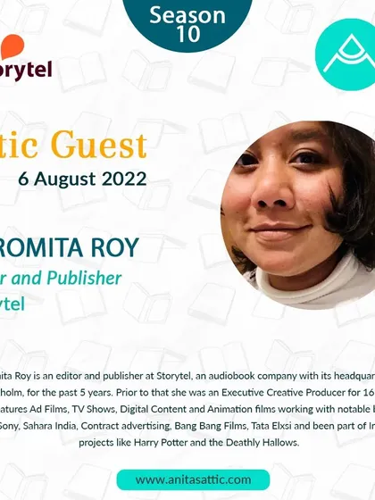 Suromita Roy, an editor and publisher at the audiobook company Storytel, offered a fascinating look into the booming world of audio storytelling and production.