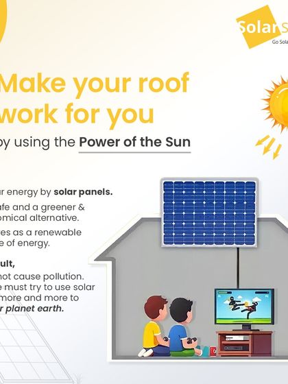 Make your roof work for you by using the power of the sun. My solar panels are a safe, green, and economical alternative to traditional energy.