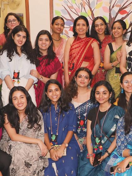 Ubuntu at CF! We celebrate Soumya on her 5th "CFversary." Her journey of growth is an inspiration to everyone around her. This photo captures the supportive and celebratory spirit of our team.