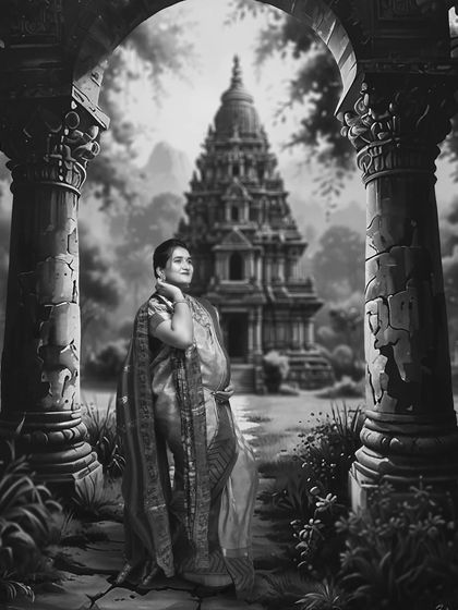 Timeless, just like a mother’s love. This monochrome masterpiece captures the elegance, strength, and eternal connection between a mother and the life she carries.