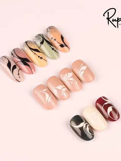 This set is from my basic swirl design course, perfect for beginners to build their skills.