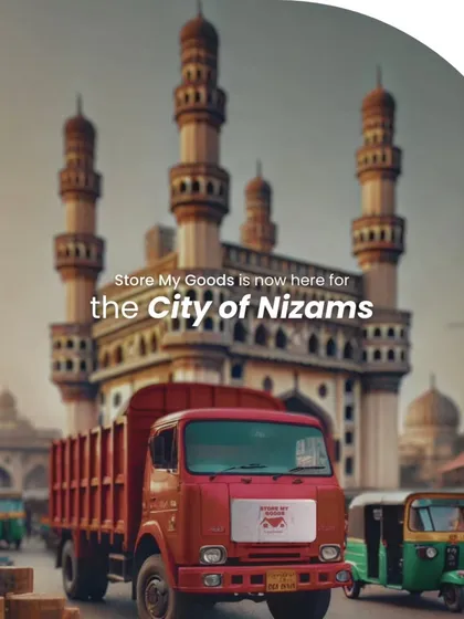 Hello, Hyderabad! I am now officially in the City of Nizams, bringing secure, hassle-free storage and relocation right to your doorstep.