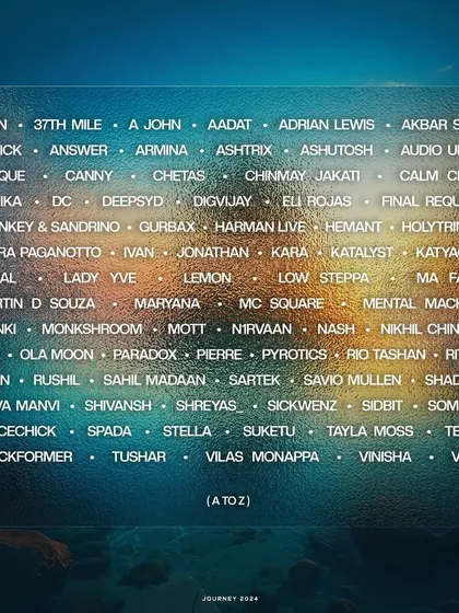 A visual roster of the incredible artists we worked with in 2024, demonstrating the depth and diversity of our network.