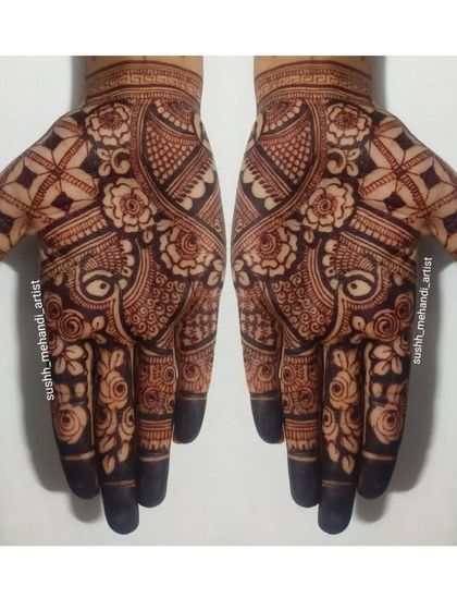 Intricate Full Hand & Arm Designs photo 34
